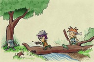 Chrono Trigger ~ Bill Watterson, by Thomas J. Dougherty